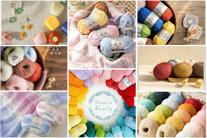 Các loại len Susan Family phổ biến ở Việt Nam hiện nay