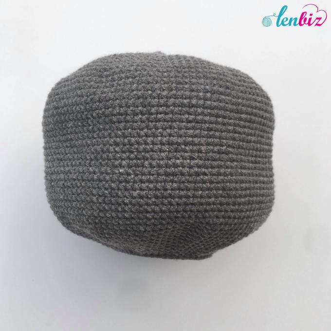 Vẻ cute của bé chuột xám thực sự khiến nhiều chị em lenbiz yêu ngay từ cái nhìn đầu tiên. Phiên bản tăng size cho bé ôm thỏa thích cũng cute không kém đâu nè! Lenbiz.vn gửi tặng bạn chart móc chuột xám tăng size, cùng móc và khoe thành phẩm thôi nào!