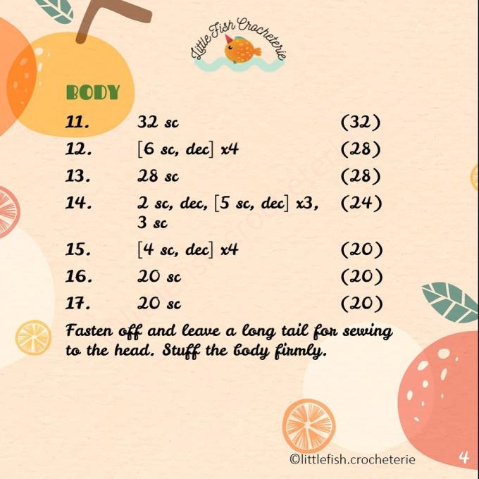 Một bé thỏ nhỏ xinh xinh mà người mới học móc len có thể thử sức là mẫu thỏ free của tác giả Little Fish Crocheteria. Chart móc thỏ len Hazelnut cute hết sức chi tiết nên bạn yên tâm mình sẽ hoàn thành một cách dễ dàng nhé! 