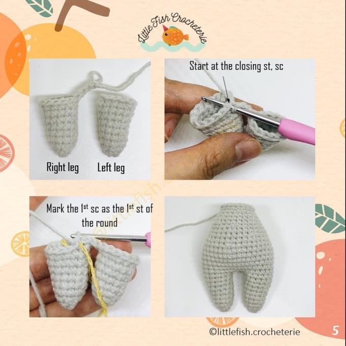 Một bé thỏ nhỏ xinh xinh mà người mới học móc len có thể thử sức là mẫu thỏ free của tác giả Little Fish Crocheteria. Chart móc thỏ len Hazelnut cute hết sức chi tiết nên bạn yên tâm mình sẽ hoàn thành một cách dễ dàng nhé! 