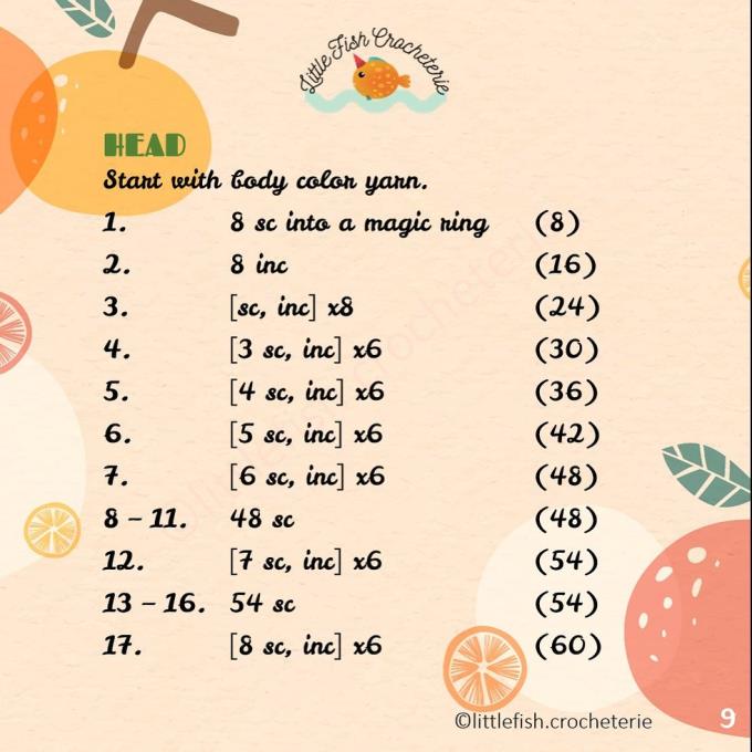 Một bé thỏ nhỏ xinh xinh mà người mới học móc len có thể thử sức là mẫu thỏ free của tác giả Little Fish Crocheteria. Chart móc thỏ len Hazelnut cute hết sức chi tiết nên bạn yên tâm mình sẽ hoàn thành một cách dễ dàng nhé! 