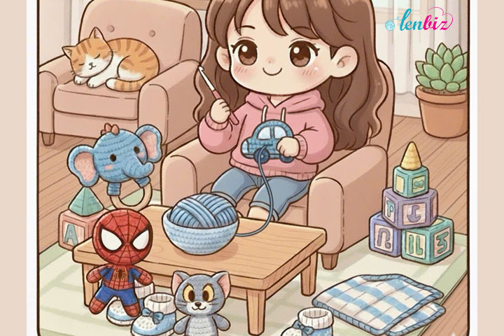 Móc gì tặng bé trai - gợi ý những món quà bằng len đáng yêu dành cho các cậu bé