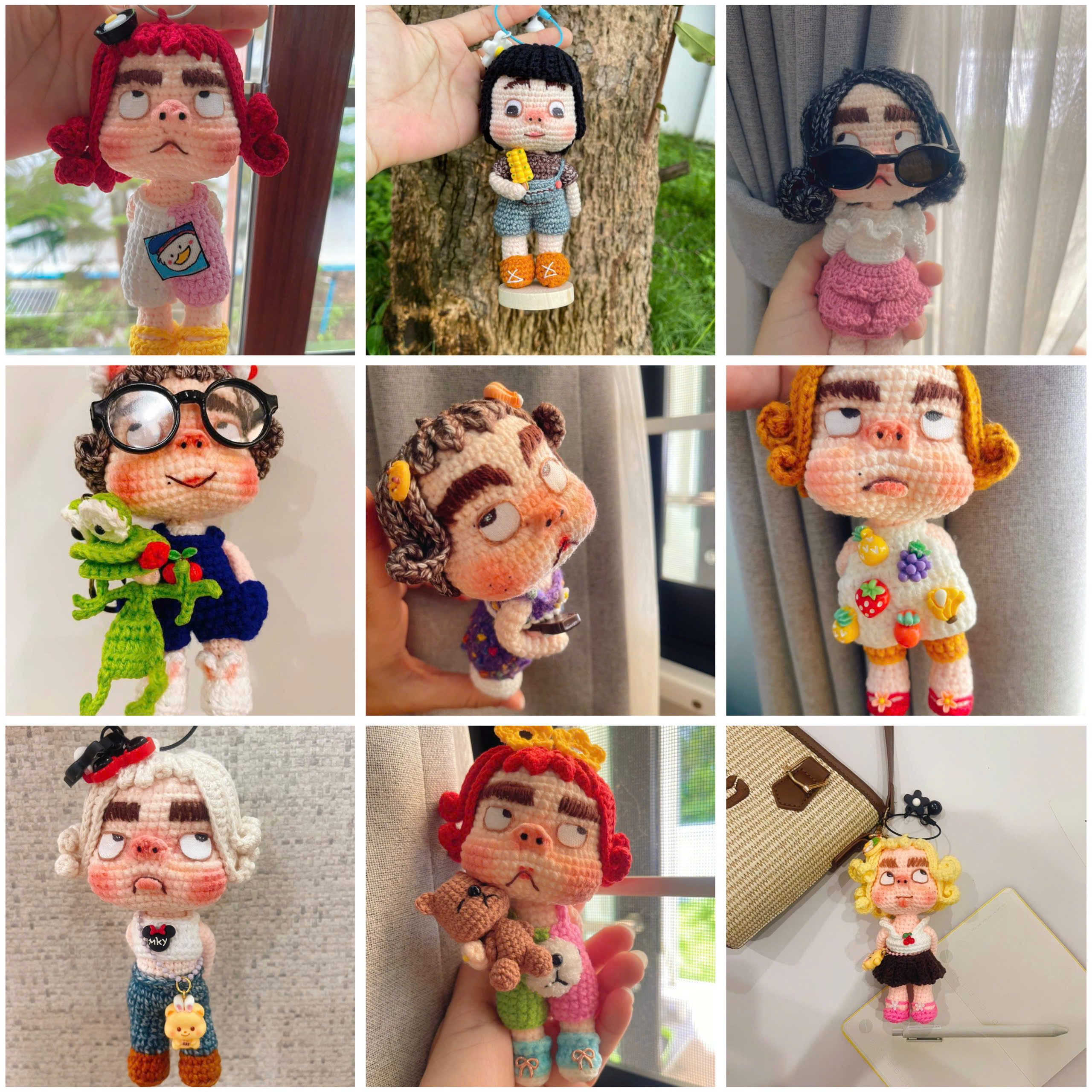 Nếu bạn là tín đồ móc búp bê len, chắc chắn dạo gần đây bạn đã bắt gặp hình ảnh những cô nàng mặt cau có nhưng cực kỳ đáng yêu – đó chính là “Moody Girl”, mẫu búp bê len đang làm mưa làm gió trong cộng đồng lenbiz Việt và quốc tế.