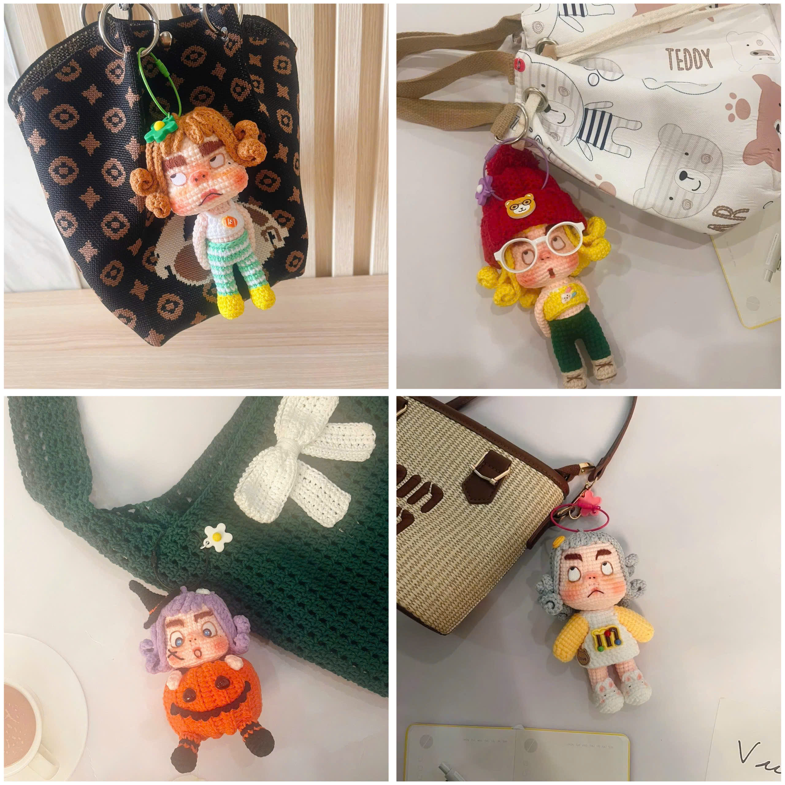 Nếu bạn là tín đồ móc búp bê len, chắc chắn dạo gần đây bạn đã bắt gặp hình ảnh những cô nàng mặt cau có nhưng cực kỳ đáng yêu – đó chính là “Moody Girl”, mẫu búp bê len đang làm mưa làm gió trong cộng đồng lenbiz Việt và quốc tế.