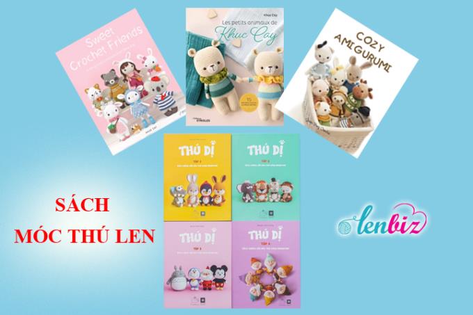 Những cuốn sách dạy móc thú len chị em lenbiz nào cũng muốn sở hữu