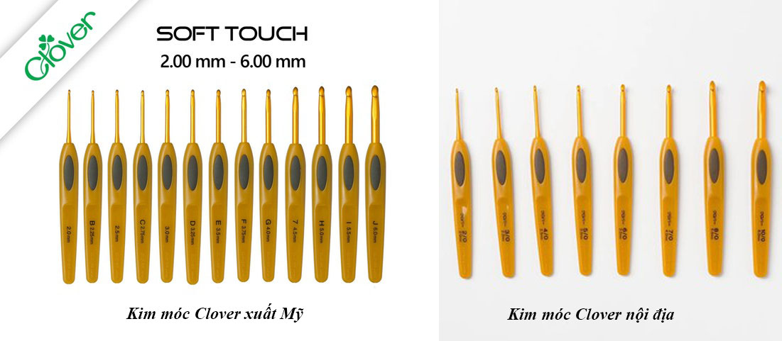 Nhắc đến kim móc Nhật, các chị em lenbiz Việt dường như sử dụng nhiều kim móc của các hãng Tulip, Clover và Hamanaka. Nếu muốn tìm một loại kim móc tốt thì bạn đừng bỏ qua các thương hiệu này. Bài viết này Lenbiz.vn sẽ so sánh các loại kim móc Nhật để bạn đưa ra quyết định là nên mua kim móc Tulip, Clover hay Hamanaka nhé!