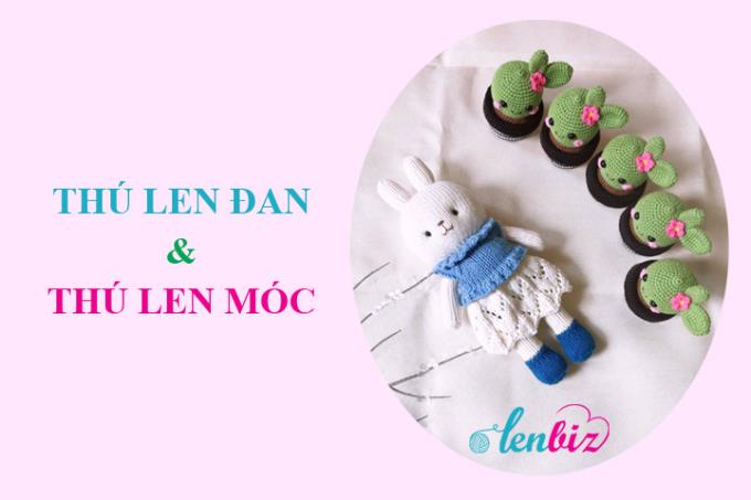 Thú len đan và thú len móc - những so sánh thú vị!