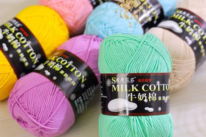 Tìm hiểu về len Milk Cotton 125gr – Lenbiz.vn