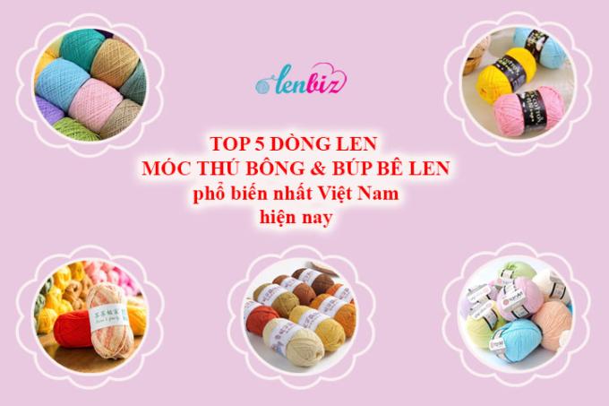 Như đã từng đề cập trong bài viết “Móc thú bông dùng len gì đẹp?”, thị trường có rất nhiều loại len móc thú bông và búp bê khiến người mới học móc len ít nhiều hoang mang. Bạn có thể chọn loại len móc thú tuỳ sản phẩm và ngân sách.  Bài viết này Lenbiz sẽ chuyên sâu hơn khi đi vào review các loại len móc thú phổ biến nhất Việt Nam hiện nay để những bạn mới học móc thú bông và búp bê len đưa ra lựa chọn phù hợp. Lenbiz sẽ nêu rõ ưu nhược điểm của 5 loại len móc thú được nhiều chị em móc thú yêu thích nhé!